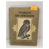 Words of Wisdom copyright 1968