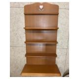 Wooden shelf