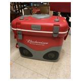 Budweiser cooler with radio