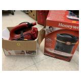 Heater and dirt devil vac