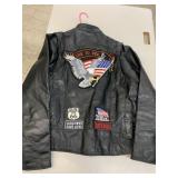 Leather Jacket. size XL