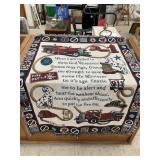 Woven Emergency Responders blanket