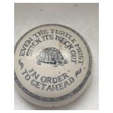 Turtle / Tortoise Ceramic Paperweight