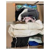 2 boxes of clothes