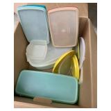 Box of tupperware