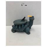 Resin turtle sundial