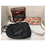 3 Purses, unverified Coach