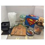 Group Lot w/ Hersheys Bear & Superman Metal Box