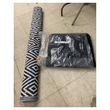 Outdoor mat/rug and Cushion