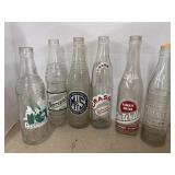 Vintage Beverage Bottles Lot of 6