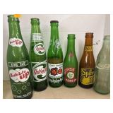 Vintage Lot of 6 Beverage Bottles