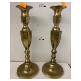 2 Candlesticks Metal, Brass