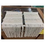 2 Macramï¿½ Wall Hangings