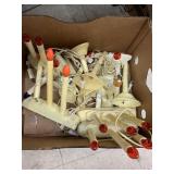 Vntg plastic candles