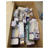 Culligan filters, lightbulbs, misc