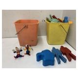 2 Buckets of Toys