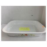 Vntg Corningware Wildflower Baking Dish, Lasagna
