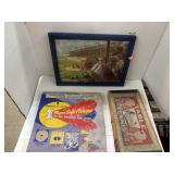 DOGS PLAYINGï¿½ BASEBALL & Vintage Games Lot