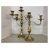 2 candelabras, Metal