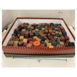 Wooden blocks / beads
