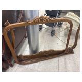 2 Vintage Wooden Mirror Frames