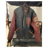 Pellepelle Leather Coat sz 44, Needs Repairs to