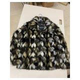 Boy and girl fake fur coat. Size XXL