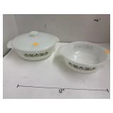 2 Fire-King Dishes