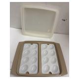Vintage Tupperware Deviled Egg Storage Container