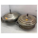 Vintage Silver-Plated Serving Dishes