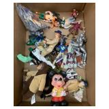 Assorted toy figures