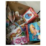 Box of Goggles and misc