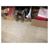 Group of glass, kitchen items, misc