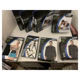 Ab wheels, sauna suit, misc