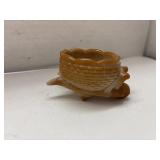 JOE ST. CLAIR Caramel Slag Glass SNAIL