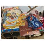 Halloween costumes and misc toys