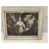 Vintage Wall Picture, Christ Among The Doctors