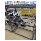 Metal Storage Rack w/ Wire Decking - Approx 48 x