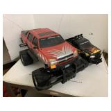 RC trucks, 1 remote