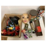 Assorted toys and misc
