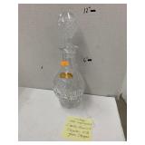 Vntg crystal decanter