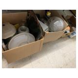 4cnt boxes of utensils, kitchen items and misc