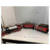 Plastic Santa Fe Train, broken/missing pcs?