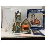 Norman Rockwell Porcelain Light-up House