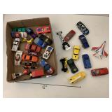 Flat of cars? Hot wheels and misc