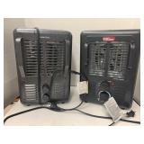 2 Portable Heaters Untested, Hyper tough &