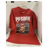 Peanuts T Shirt, sz XL, Holes
