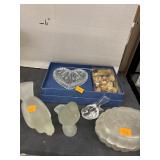 Vintage Glass Birds Misc Lot