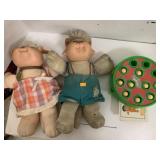 Cabbage patch kids toy and 2cnt cabbage patch