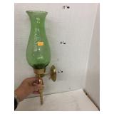 Brass candle sconce